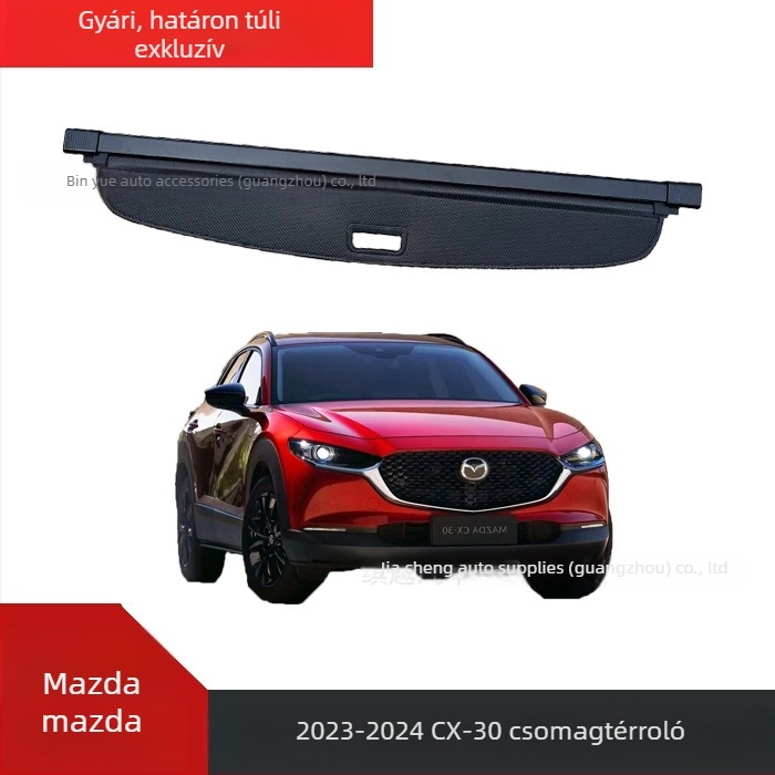 Vízálló bőr csomagtartó elválasztó Mazda CX-30 (2022–2024)