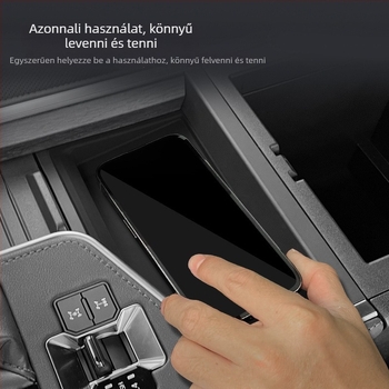 Noble Rudder középkonzol szilikon vezeték nélküli töltőpad Lexus GX550hhoz – porvédő belső dekoráció