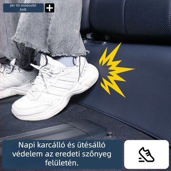 Zeekr 9X három soros ülései alatti bőr védőpárna – belső tér védelme, karcolás és lábütés elleni védelem