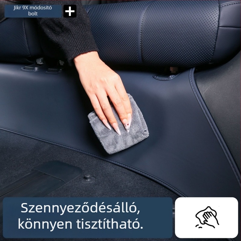 Zeekr 9X három soros ülései alatti bőr védőpárna – belső tér védelme, karcolás és lábütés elleni védelem