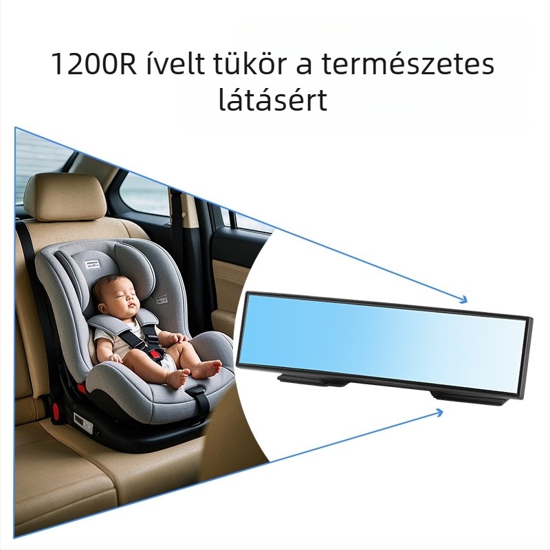 YAC autóülés megfigyelő tükör babák és gyerekek számára, belső visszapillantó tükör