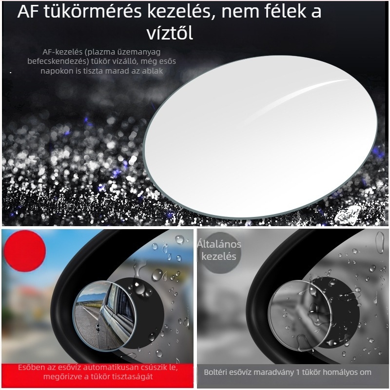 Hátsó nézet tükör, kis kör alakú segédtükör, Emperor Shangbao, engedélyezett magánmárka