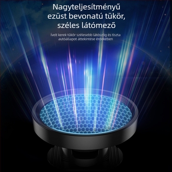 Autó hátsó visszapillantó tükre vakfolttal, széles látószögű megfigyelés, ajtónyitás elleni védelem (GL)