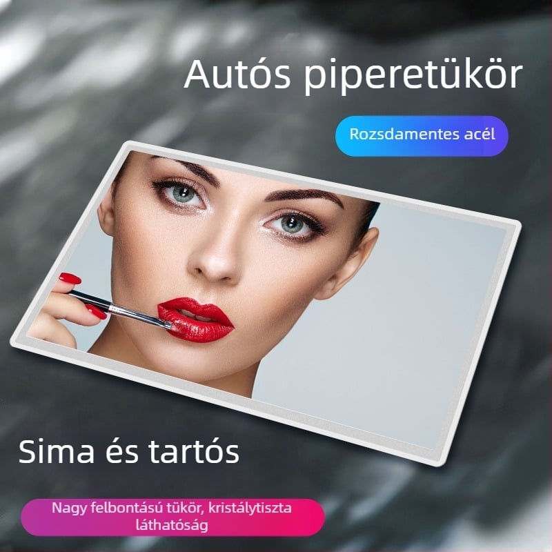 Autó napellenző sminktükrővel, univerzális belső kiegészítő a vezető és az utas számára