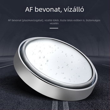 Autóhátsó nézet tükör széles látómezővel, 360°-os forgással, holttér-tükör (egy darabos csomag)
