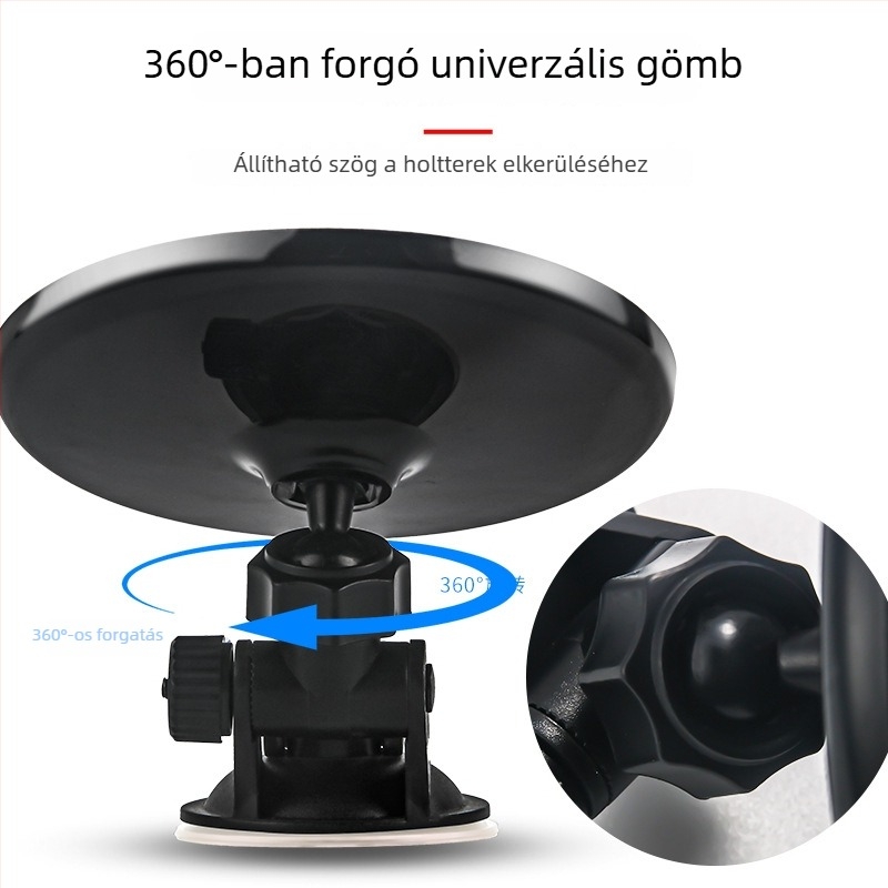 Baba megfigyelő belső autó tükör, vákuumos rögzítés, széles látómező, alkalmas autóhoz és háromkerekűhöz