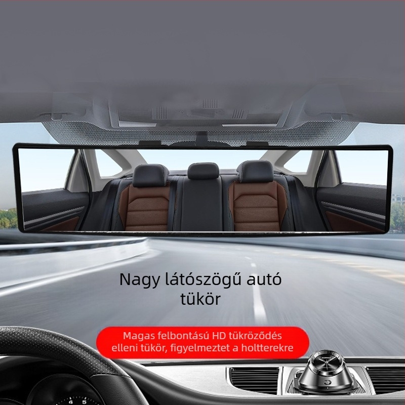 Autó belső visszapillantó tükör – HD üveg, széles látószög, márka: Huitian