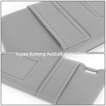 Autó napellenző LED világítással (HD smink-tükör) – Snap-on telepítés, logó nyomtatás, licencelt magáncímke, egyszerű dizájn