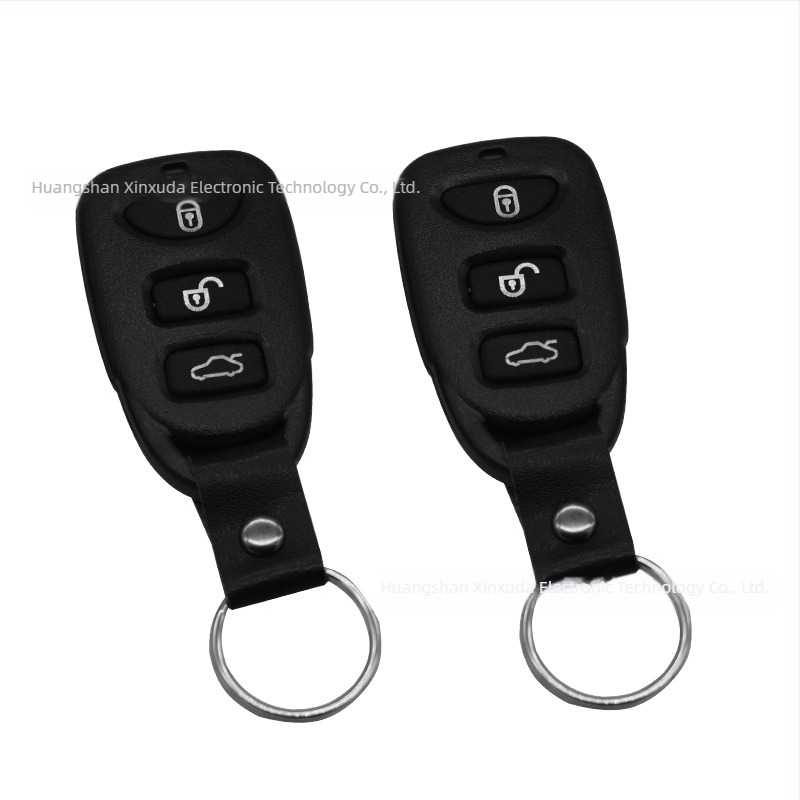 1-3 központi ajtózár vezérlő rendszer vezeték nélküli távirányítóval, 12V DC motor, ultrahangos hegesztés, 300000 ciklusok, minden modellhez