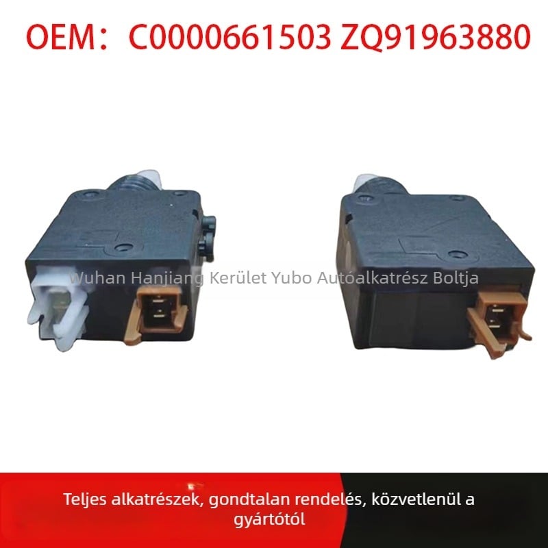 Peugeot-Citroën központi zár modul | Modell: C0000661503/ZQ91963880; Alkalmazható: Peugeot; Anyag: műanyag, gumi