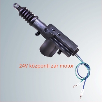 12V-os autó központi zár rendszer készlet – univerzális központi záróaktuátor ajtókhoz