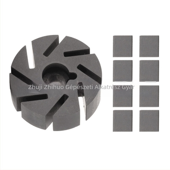 Mercedes-Benz PSE központi záró vákuumpumpa rotor grafit rotorral és óramutató irányú lapáttal; alkatrész szám A2308000648; kompatibilis a Mercedes SL/S CL/R230/W220/C215 modellekkel