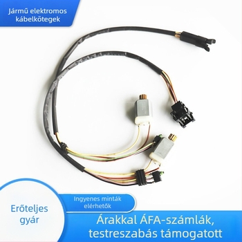 Jibin Zb-0038 TE csatlakozó autóipari kábelköteg, 4 tűs, központi zárhoz, autóelektronika