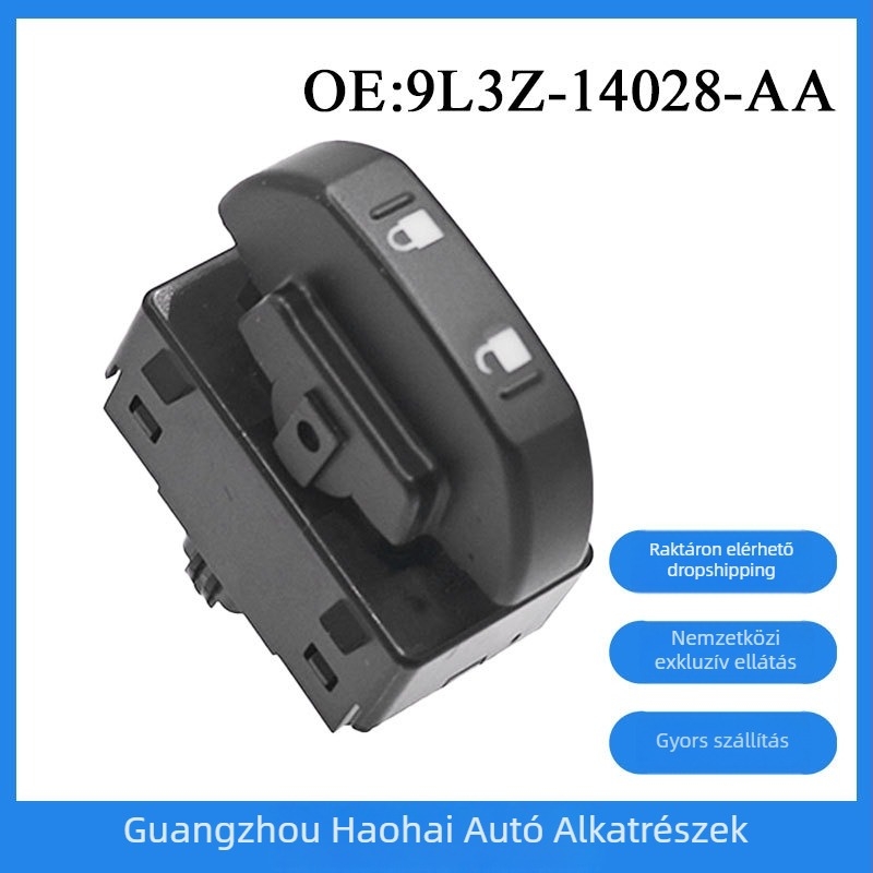 Ford F-150 Raptor 2009–2017 központi zárkapcsoló — ABS+elektronika, kompatibilis a 9L3Z-14028-AA, DWS212, SW7254, SW-7254