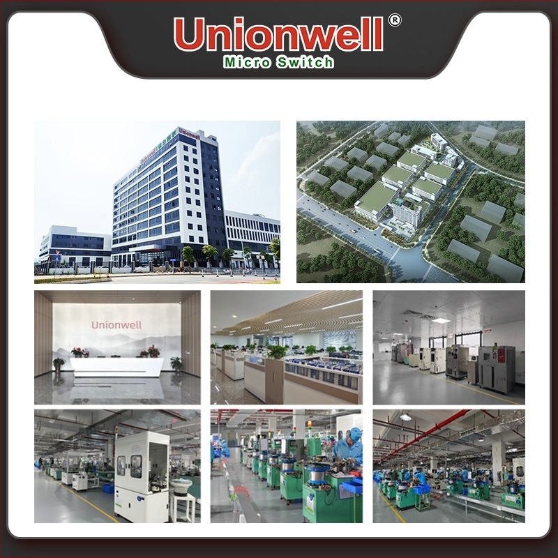 Unionwell G22 vízálló mikroswitch autózárhoz, központi zárás, 500000 ciklus, 36V DC, CQC ENEC tanúsítvány