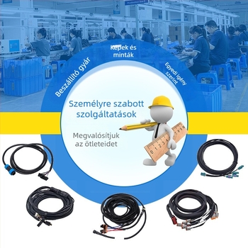 Autóipari rendszerkezelő kábelköteg electromos ablakok és központi zárhoz — Xinshengda; tanúsítványok UL, CUL, CCC, IATF 16949, ISO 9001, ISO 13485