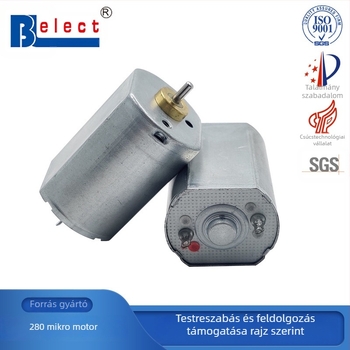 Kefés mikromotor fogászati öblítőhöz — DC 36V alatt, 74%-os hatékonyság, ELECT BL, ISO 9001 tanúsítva