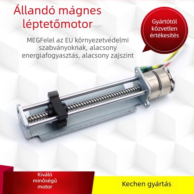 Kechen mikromotor játékvezérlőhöz, 18° léptetési szög, DC ≤ 36V, RoHS tanúsított
