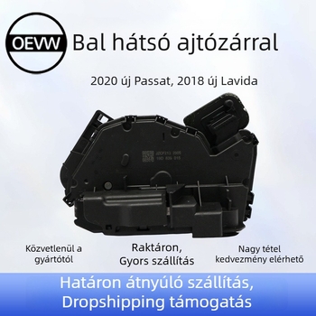 Hátsó bal oldali ajtózár blokk, központi zár (Kód: 19D839015; Kompatibilis: VW Passat C42 280 330T 18-21; Lavida 0C1 1.5L 18-20; Tömeg: 1000 g)