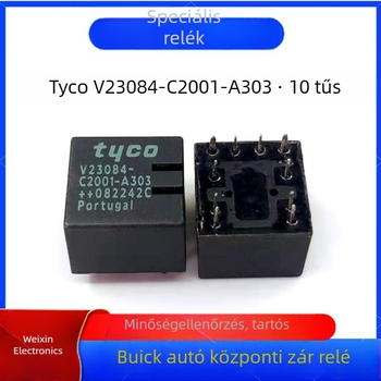 Taike V23084-C2001-A303 Buick központi zár relé, 10 tűs, 12VDC