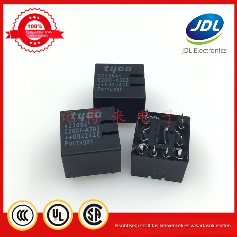 Buick központi zárhoz való autórelé – V23084-C2001-A303, Tyco