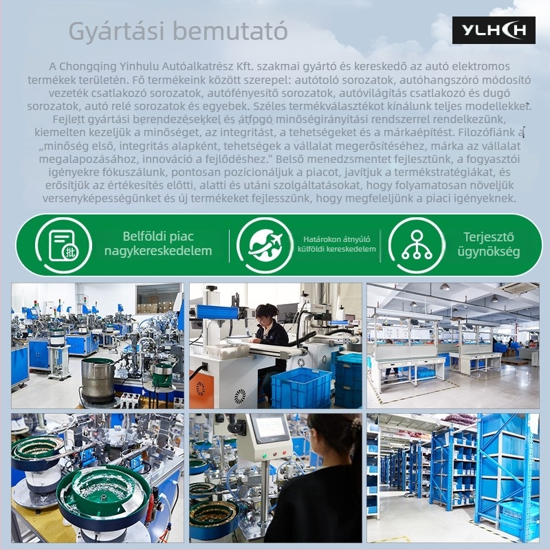 Autóhoz való elektronikus villogó relé – ylhch, Flash relay sorozat