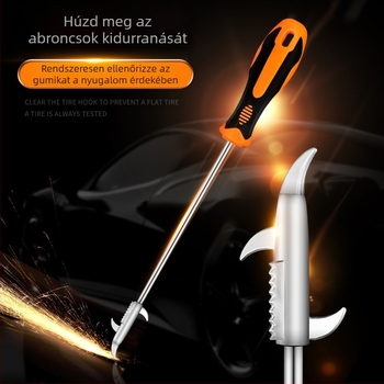 Autógumi köveinek tisztítására szolgáló eszköz – hordozható, többfunkciós kőeltávolító