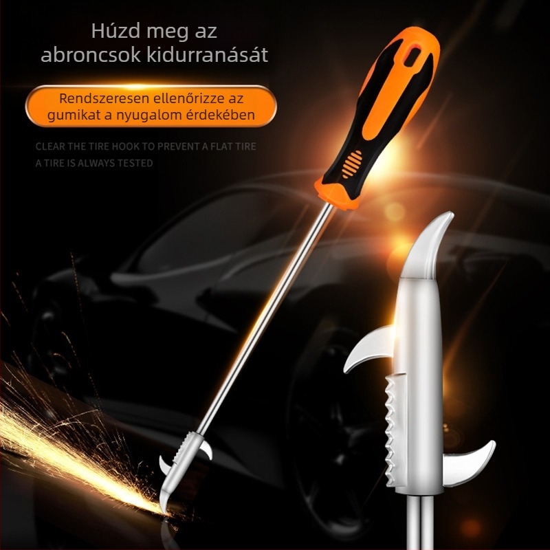 Autógumi köveinek tisztítására szolgáló eszköz – hordozható, többfunkciós kőeltávolító