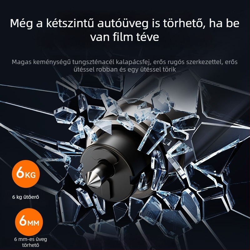 Momax 1-Move 2-in-1 Cutting Safety Hammer