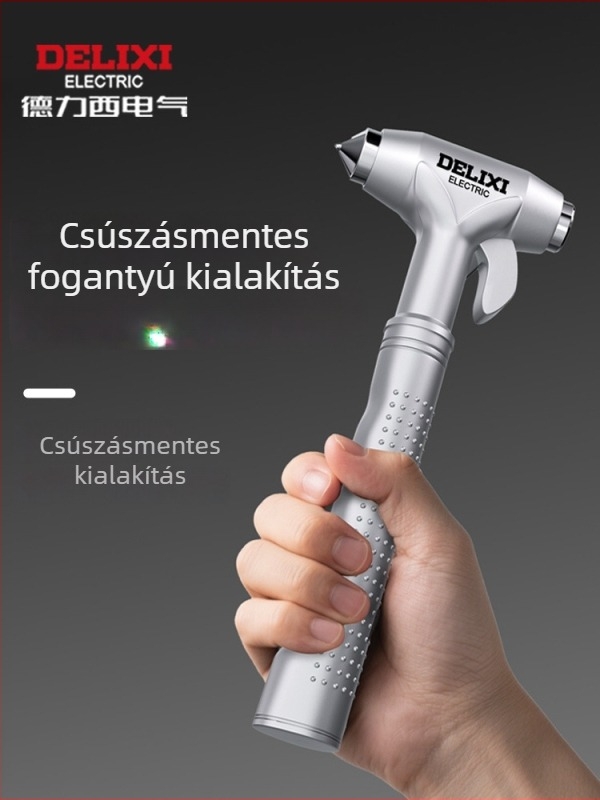 Autó Biztonsági Kalapács Ablakszakító és Kimenekítő Eszköz