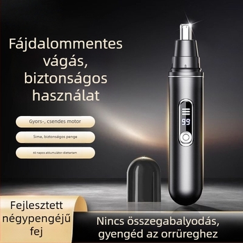 Orrszőrzet-trimmelő - német precizitás, mosható penge, biztonságos vágás, elemről működik