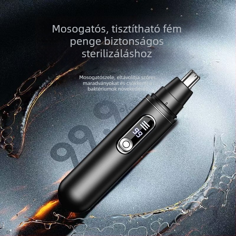 Orrszőrzet-trimmelő - német precizitás, mosható penge, biztonságos vágás, elemről működik