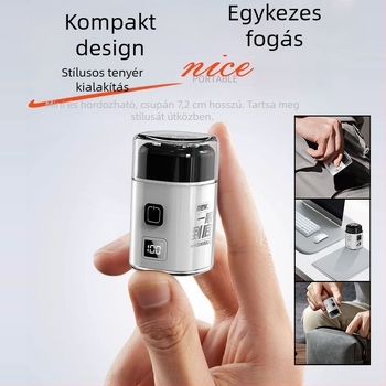 Elektromos borotva forgófejű (1 fej), brushless motor, akkumulátor nélkül