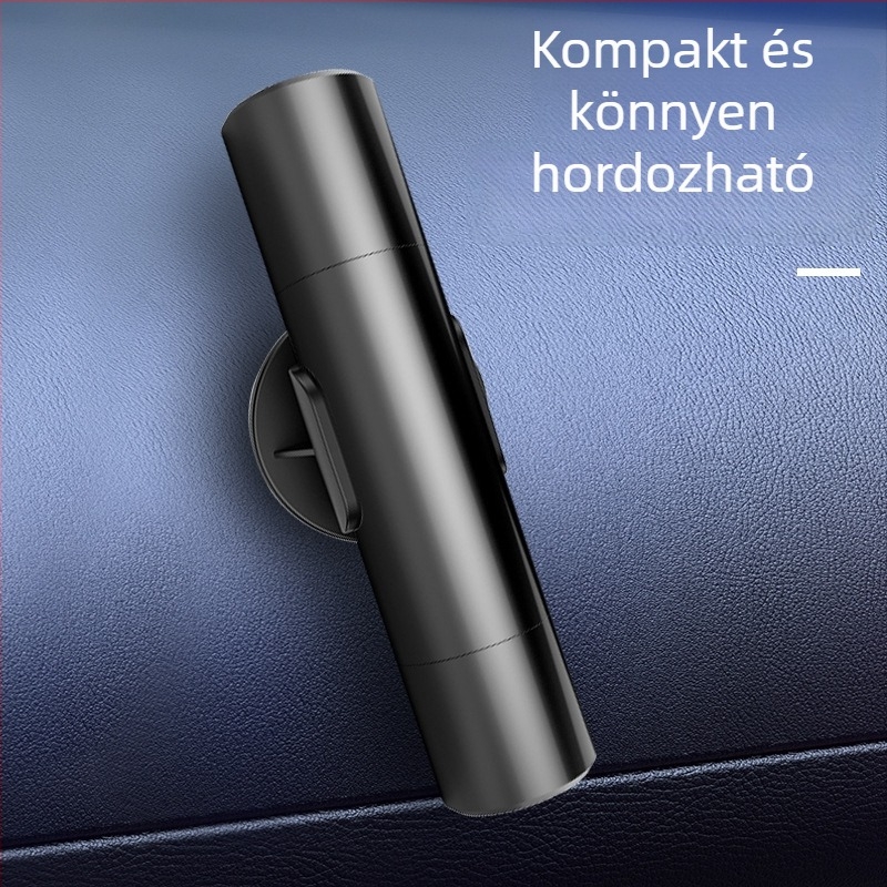 Autó Sürgősségi Mentőeszköz: Ablakbetörő és Önvágó, Wolfrám acél, 0,12 kg, márka Liu Yang Che Zhiku, licencelt magáncímke