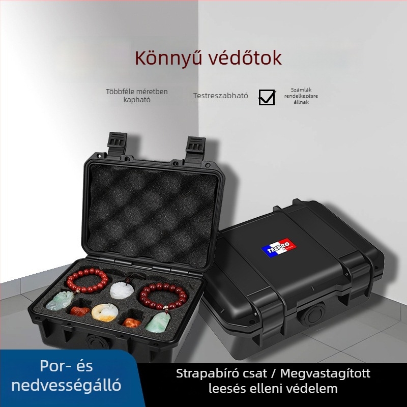 Kézi speciális szerszámkészlet táska; vastagított kopásálló tároló; gimbal mérőeszköz; optikai szál splicer védőtok.