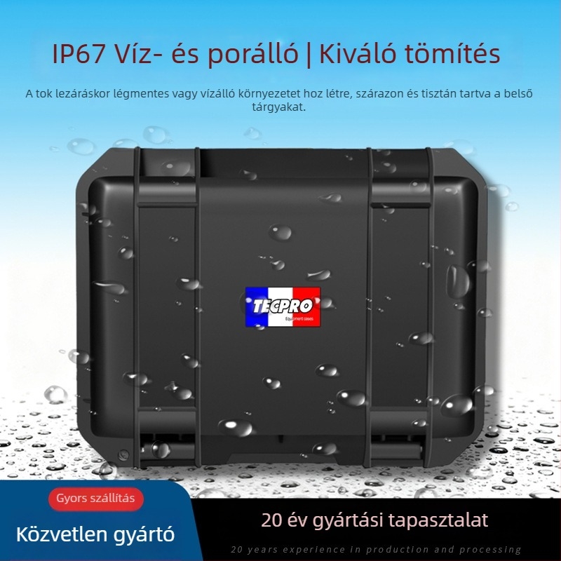 Kézi speciális szerszámkészlet táska; vastagított kopásálló tároló; gimbal mérőeszköz; optikai szál splicer védőtok.