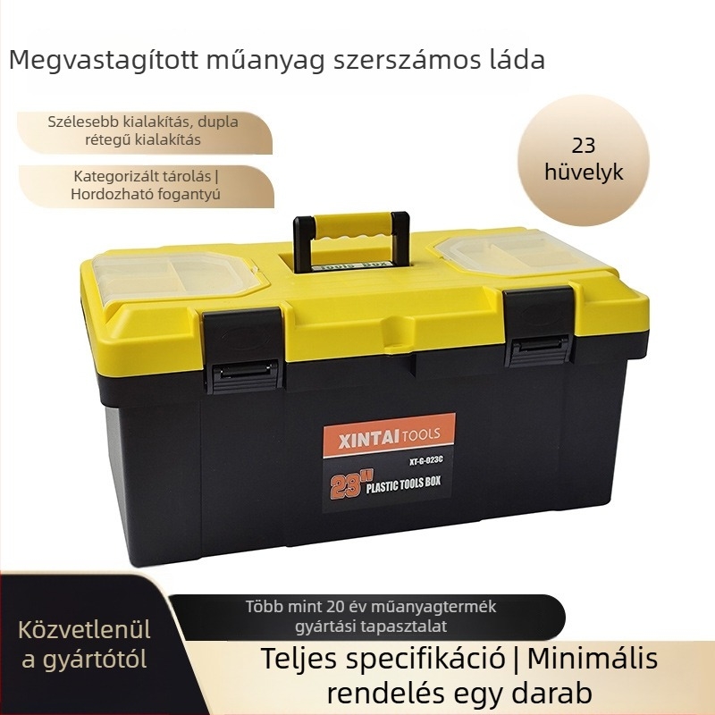 Műanyag szerszámtartó – Hordozható autós szerszámtároló, szerszámtároló doboz, megnövelt vastagságú dizájn, 4 darabos készlet