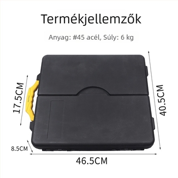 Autó javító szerszámkészlet, 110 részes, szerszámosláda, anyag 35k, otthoni autójavításra