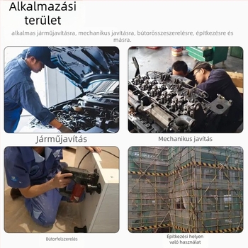 FURONGHUA 46 darabos készlet: socket készlet, gyorskapcsolós fejű csavarhúzók autó- és gépjavításhoz