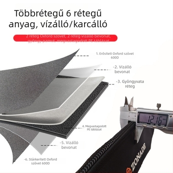 Szerszámok kézitáskák, többfunkciós, vízálló és tartós, márka zonade, származás Ningbo, tervezve a szerszámok szállítására és tárolására
