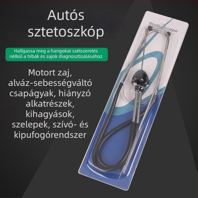 Autó motorhangok hallgatója – diagnosztikai stetoszkóp