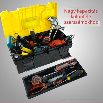 Nagy kapacitású ABS műanyag szerszámtartó – hordozható autóhoz