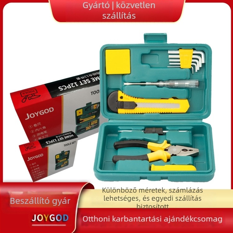 Specialized háztartási szerszámkészlet — 12 darab, Marsteel anyagból, hatszögletű kulcsok, csavarhúzók és fogók