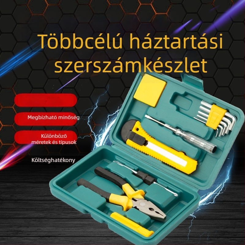 Specialized háztartási szerszámkészlet — 12 darab, Marsteel anyagból, hatszögletű kulcsok, csavarhúzók és fogók