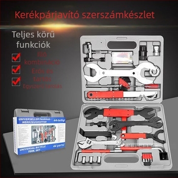 Kerékpár teljes funkciójú szerszámkészlet a mountain bike javításához – Anyag: PP; Alkalmazási terület: Gépjavítás; Márka: Other
