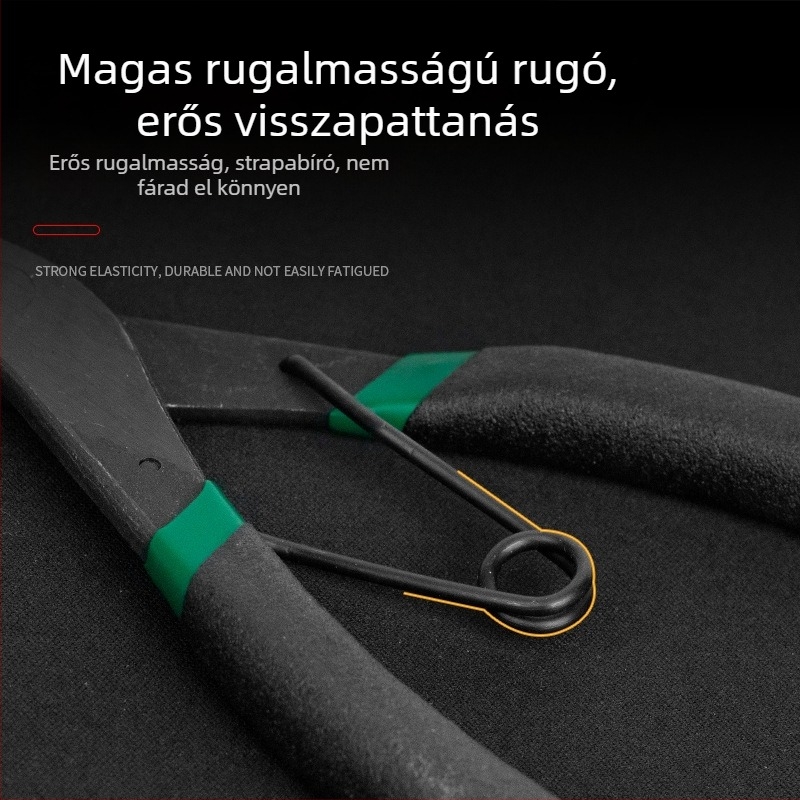 Rögzítő gyűrű fogó egyenes tengelyhez, sík fejjel — Yishun Márka; fej átmérője: 1; fej szöge: 0; fej cseréje nem lehetséges.