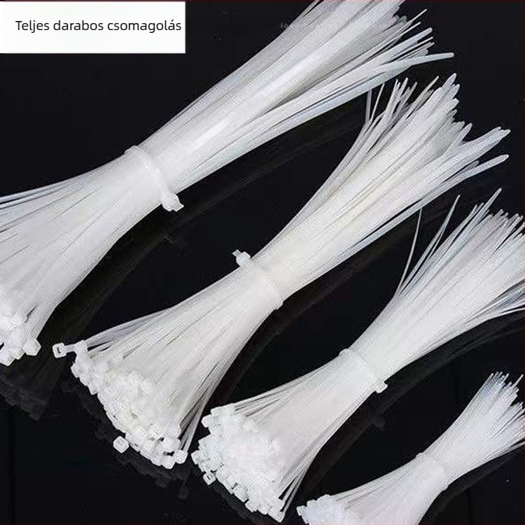 Önzáró Nylon kábelkötegek, 1000 darab, UL94V-2, kábelek rendezésére