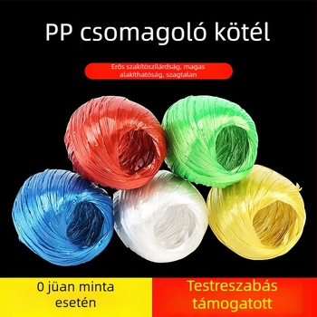 Kötöző zsinór (PP anyag, Descendants márka, szélesség 3-4 mm, vastagság 0,02 mm)