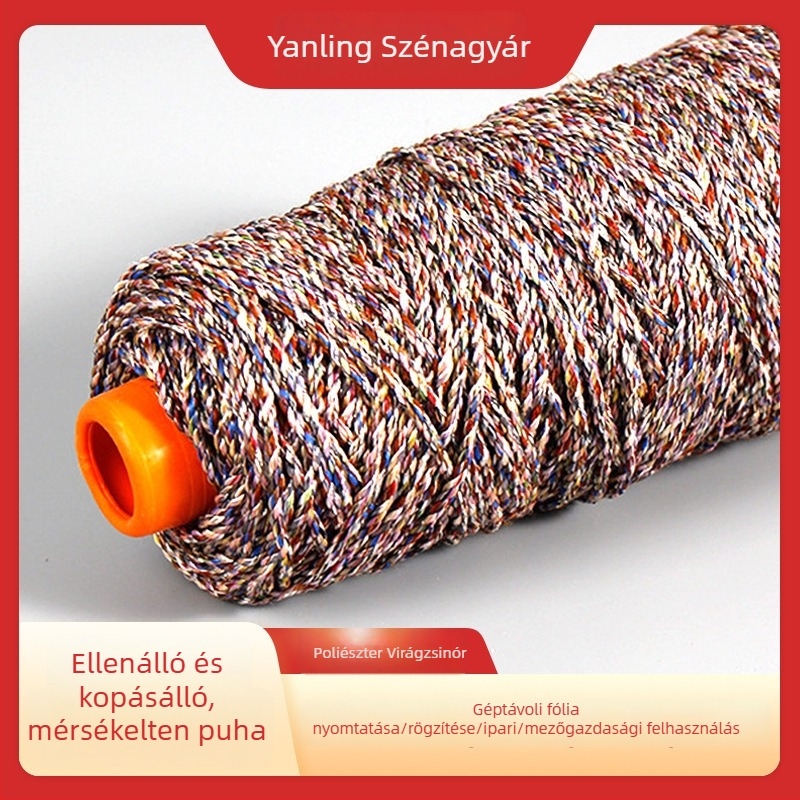 Üvegházi zöldségfüggő kötél, gyártás igény szerint, szélesség 0,8 cm, Taihe eredetű, Independent márka