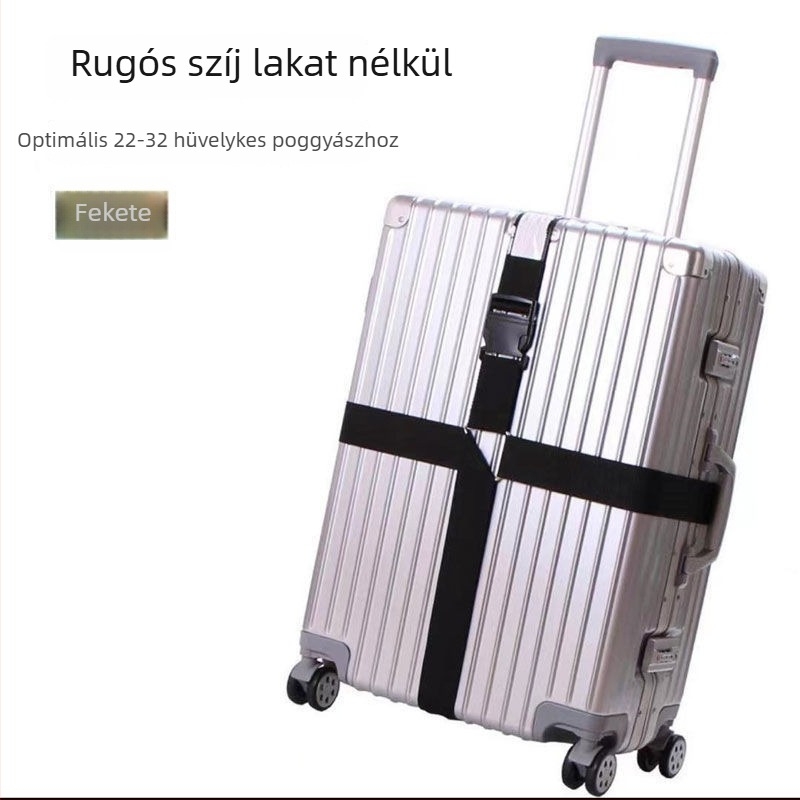 Unique márkájú bőröndszalag keresztpántokkal - Márka: Unique; Kategória: Bőrönd-kiegészítők; Anyag: Egyéb